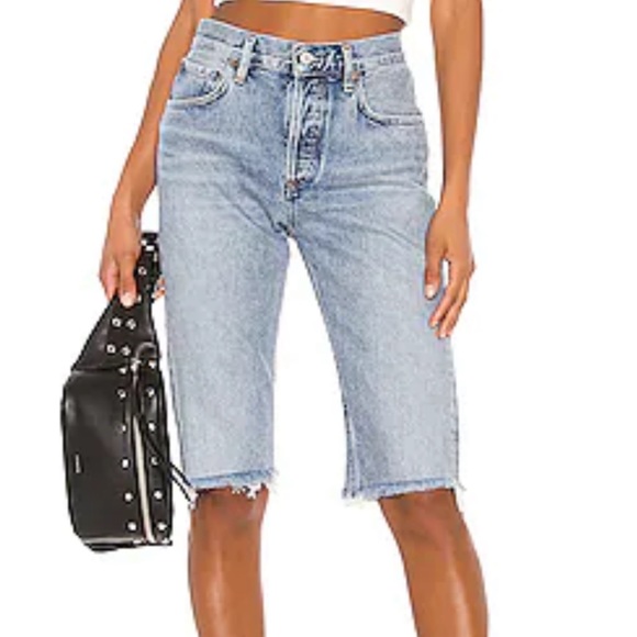 Agolde Pants - Agolde Carrie short forfeit from revolve